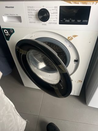 Lavadora Hisense 9kg Steam Allergy Care