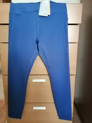 Leggings mujer talla XL azul