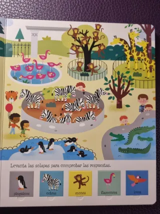 LIBRO CON SOLAPAS LOS NUMEROS