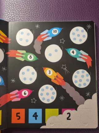 LIBRO CON SOLAPAS LOS NUMEROS