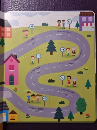 LIBRO CON SOLAPAS LOS NUMEROS