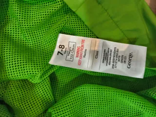 Chubasquero original Minecraft 7-8 años 122-128cm