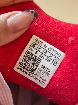 Adidas Campus Rojas Talla 39