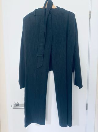 Conjunto Chaqueta y Pantalón CERZAS Negro Talla M