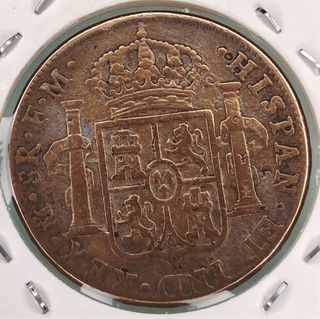 Moneda Carlos IIII 8 Reales México 1799