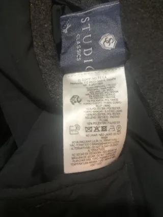 Chaqueta de paño Studio Classics Lana Talla M,48.