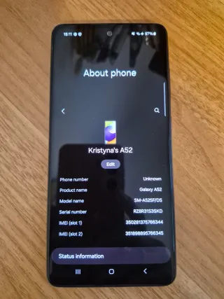 Samsung Galaxy A52 SM-A525F/DS