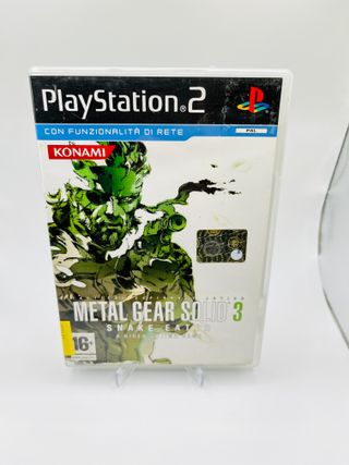 Metal Gear Solid 3 PS2 PAL ITA Completo