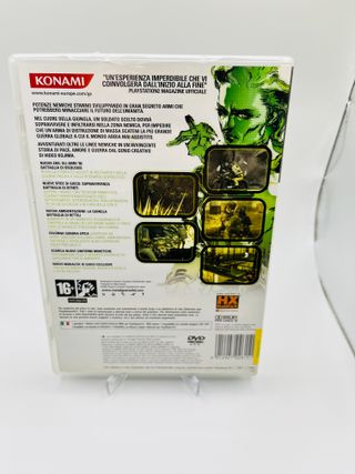 Metal Gear Solid 3 PS2 PAL ITA Completo