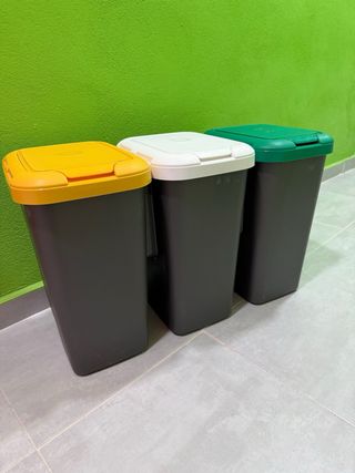 Cubos de reciclaje (Set de 3)