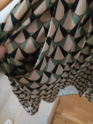 Vestido estampado mujer