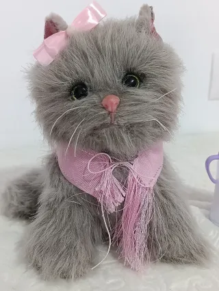 Gatita Reborn bebé silicona.