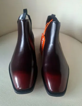 Botines Superdry Hombre Marrón/Rojo