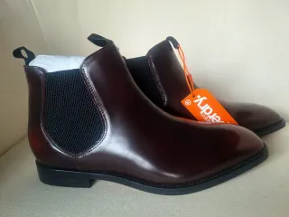 Botines Superdry Hombre Marrón/Rojo