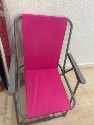 2 Sillas Playa y 4 Sombrillas