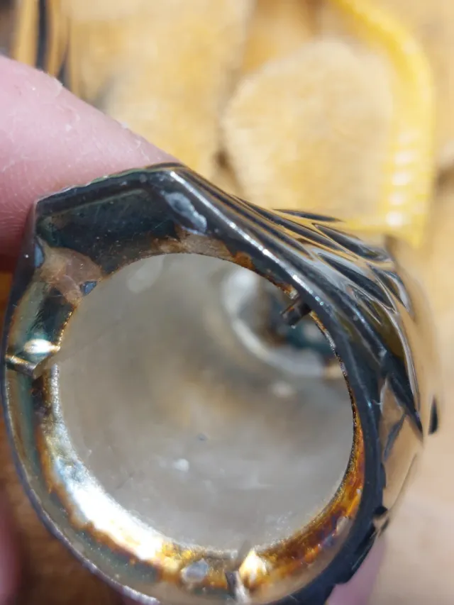 Salero y pimentero búhos plateados- Japon