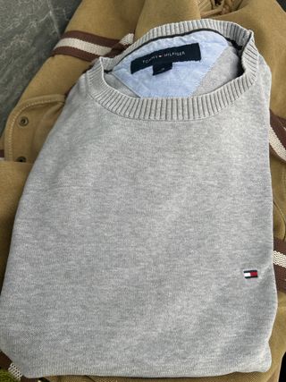 Jersey Tommy Hilfiger Gris Talla M