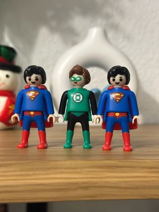 Playmobil Superhéroes Superman y Linterna Verde