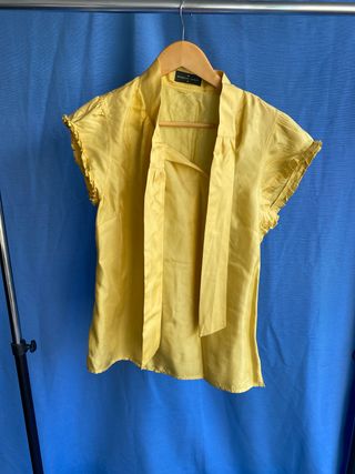 Blusa Roberto Verino Amarilla Talla 42