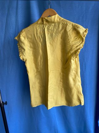 Blusa Roberto Verino Amarilla Talla 42