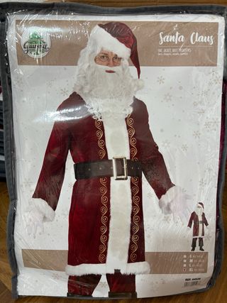 Disfraz Papá Noel Lujo XL