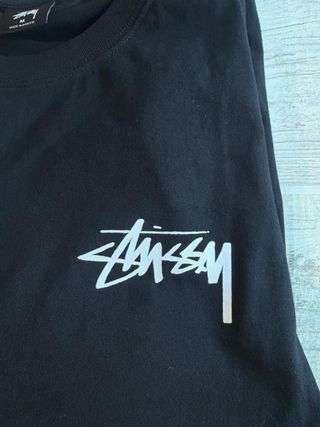 Camiseta Stüssy Negra Dados