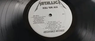 Vinilo Metallica Kill 'Em All Megaforce 1983