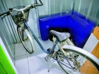 Bicicleta Decathlon Blu