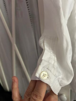 Blusa Carolina Herrera Blanca