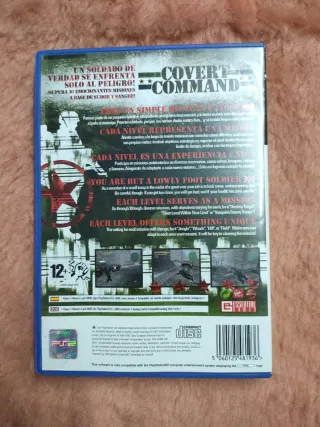 Covert Command PS2 - Edición Normal con Manual