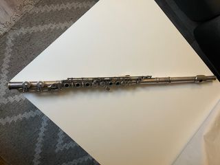 Flauta travesera antigua 1900