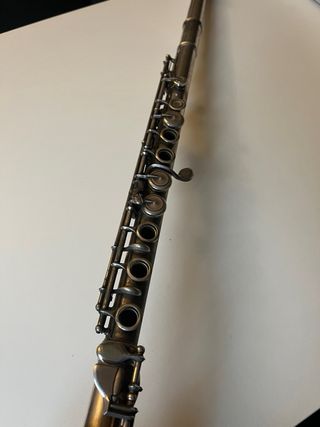 Flauta travesera antigua 1900