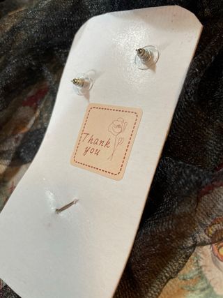 Broche y Pendientes Perlitas( fotos)