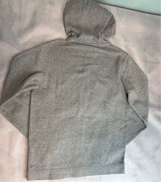 Sudadera Nike Gris con Cremallera y Capucha M