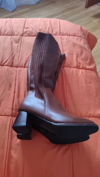 Botas altas marrones talla 38