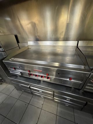 Plancha Cromo Duro 120cm Magikitch'n MKG 48