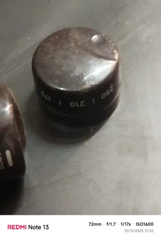 Mando temperatura horno Teka Serie HT