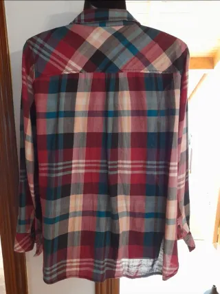 Camisa cuadros Springfield Talla 44