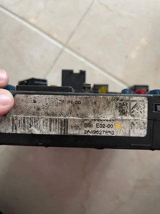 Centralita Motor Bosch EDC16C3 Peugeot 206 1.4hdi