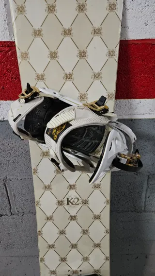 Tabla de Snowboard K2 con Fijaciones 150cm