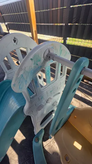 Tobogán y columpio 5 en 1