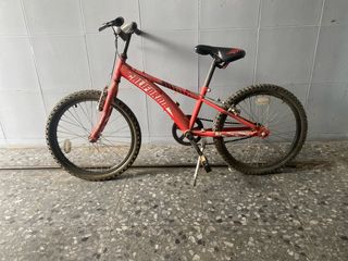 Bicicleta Infantil Roja California
