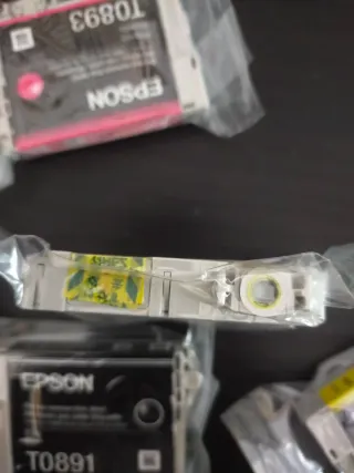 Cartuchos Tinta Epson Originales TO894; 891 y 893