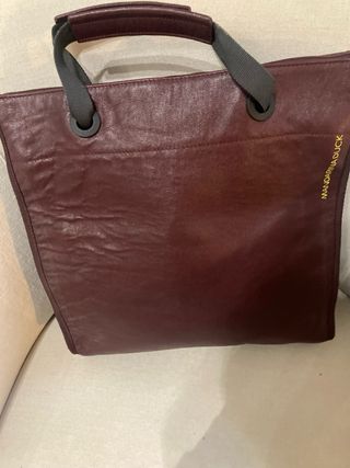 Borsa Mandarina Duck pelle bordeaux