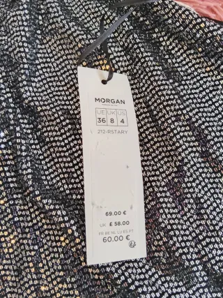 Vestido de Morgan NUEVO
