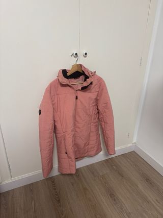Chaqueta de invierno rosa