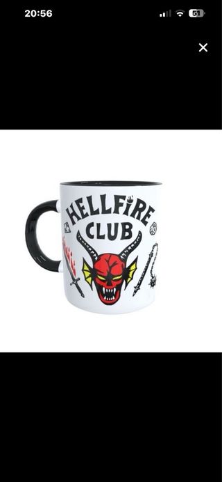 Tazón 15oz Hellfire Club Stranger Things