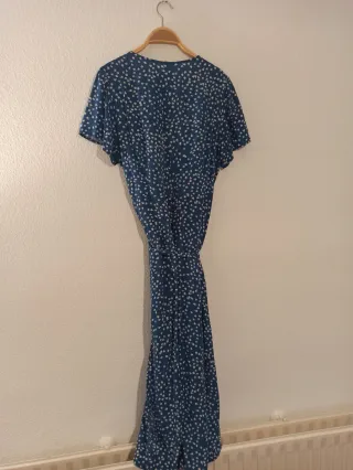 Vestido GAP floral azul talla L