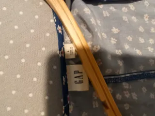 Vestido GAP floral azul talla L