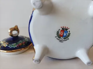 Azucarero o salsera Capodimonte